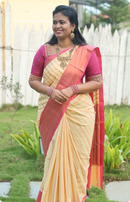 Printed Tissue Silk Sarees